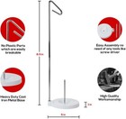 Cast Iron Thread Stand Holder White Single Spool Or Cone Stand Alone