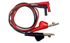 Alligator Clip Bed Of Nails To 4mm Banana Silicone multimeter Piercing Test Lead