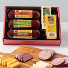Wisconsin Cheese Co  Gourmet Cheese   Sausage Gift Box - 100  Wisconsin