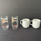 Morris The Cat 2 Mugs   2 Glasses Vintage