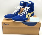 Asics Ex-eo Wrestling Boxing Shoes New Model Twr900 1083a001 Blue    Gold New