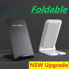 Wireless Fast Charger Charging Pad Stand Dock For Samsung Galaxy Iphone Phone