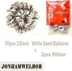 Jonhamwelbor Sand White Balloons 12 Inch 100 Pack 12 Inch 100p  A6-sand 