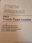 1998 Caterpillar Cat 963 Track Type Loader Crawler Parts Manual Sebp1367-08