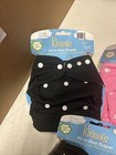Kissa   s Diaper Lot Of 5 All In One Size 7-35lbs Baby Cloth 