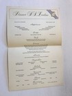Vintage Matson Line Cruise Ship Menu 1967 Fiji