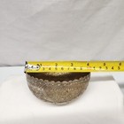 Antique Indian Hand Hammered   Engraved Brass Jardiniere Bowl Engraved 4   