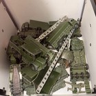 Vintage Dinky Toys Collection Lot Of Army Military Vehicles Tank Truck Jeep