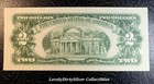 1963  2 Two Dollar Red Seal Legal Tender Banknote Crisp Au bu Us Note