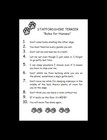 Staffordshire Terrier  rules For Humans  - Custom Matted - Dog Art Print   Gift