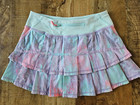 Ivivva By Lululemon Girls Set The Pace Skirt Size 10 Tennis Skort Aquamarine