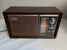 Vintage Sony Icf-9550w Am fm Radio High Fidelity Sound Wood Case 1970 s Tested