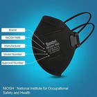 Niosh Approved N95 Mask Particulate Respirators  Pack Of 20 N95 Face Masks Black