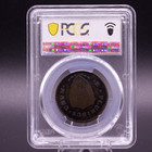 1787 New Jersey Colonial Copper 1 2p Coin Sprig Above Plow Variety Pcgs F12