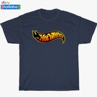 New Hot Wheels Logo Black navy sport Grey white Men s T-shirt S-5xl
