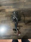 Antique Original Arcade Crystal Coffee Grinder Cast Iron Good Condition No Glass