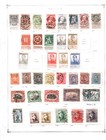 Collection  Belgium Part A Scott Album Page  1850 1966  Cat  182  Mint   Used