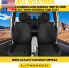 Car Seat Covers Breathable And Waterproof Faux Leather Automotive Seat Covers