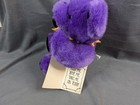 Purple Jointed Grateful Dead Plush Bear 1990 Liquid Blue 8    With Tags 