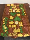 Vintage Vera Linen Tea Towel Lot Of 2 Midcentury Modern Mcm Avocados