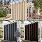 100  Extra Wide Outdoor Blackout Curtains Waterproof Blocking Uv Protect Patio