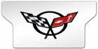 1997-2004 C5 Corvette Stainless Exhaust Plate Exclusive Large Premium Version