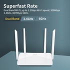 Dbit Ac1200 Wireless Router Dual Band 1200mbps Wifi Gigabit Port Internet Router
