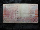 Old World Currency Note Belgium 100 Francs 1995 P147  ensor   61