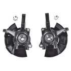 2pcs Front Spindle Knuckle Steering Left   Right Fit For Kia Sportage Ex Lx 2 0l