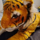 Melissa   Doug Large Bengal Tiger Giant 46  Lifelike Plush Stuffed Animal  2103