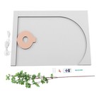 3d Sandstone Wall Art Painting  Wall Art Decor With Led Light For Living Room