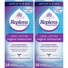 Replens Long Lasting Vaginal Moisturizer 1 23 Oz 14 Applications  pack Of 2 