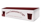 Grace Communion Cups - Plastic Disposable Fits Communion Trays - 100 Pack