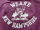 Vintage Velva 1950s 60s Sheen Weare New Hampshire Sweatshirt 6-8 Youth Small