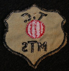 Wwii Us Army T c  Mts Red Ball Express Drivers Sleeve Patch Theater Made Europe
