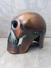 Skeleton Armour Helmet Viking Mask Spectacle Roman Knight Helmets Antique Brown