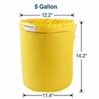 Bubble Bags 5 Gallon 5 Bag Set Herbal Ice Bubble Hash Bags Essence Extractor Kit