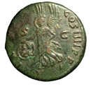 Excellent Trajan  Ancient Roman 27 Mm  Coin 98-100 Ad W  Victory Standing   200
