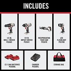 Porter-cable 20v Max  Cordless Drill Combo Kit  4-tool  pcck615l4    Grey