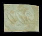 Brazil 1844 Inclinados  300reis Black  Scott   12 Used - About Vf- Rare
