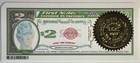 Great Gifts - 2017 2 Dollar Bills  1  First Notes -  high Quality  Uncirculated