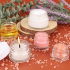 Accmor 10 Pcs Small Glass Jars With Lids For Makeup Travel Containers