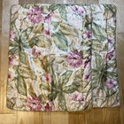 J  Queen New York Pillow Shams Set Of 2 Floral Hibiscus Damask 26 x32  Fluffy