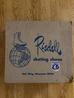 Riedell Imperial 950w Special Skating Boots White Leather Size 9b Unmounted Rare