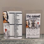 The Used Backstage Pass Laminate - 2016 15th Anniversary Tour