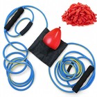 Water Balloon Launcher 400 Yard Slingshot Cannon 3 Person   500 Balloons Set