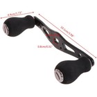 Black Eva Power Fishing Reel Handle Grip For Abu Garcia Daiwa Baitcasting Usaa
