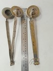 Vintage Brass Cymbal Tongs Handheld Percussion Instrument Oriental Folk Music