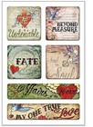 Marah Johnson Undeniable Decorative Chipboard Stickers Sheet Scrapbooking Crafts