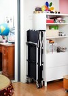 Pack-n-roll Folding Collapsible Service Cart  150lb Capacity  Black